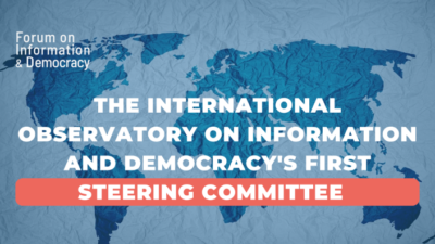 Permalink to:Professor Parcu appointed to the Steering Committee of the International Observatory on Information and Democracy